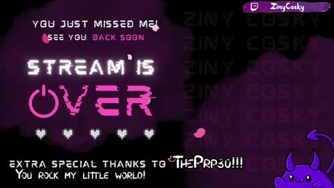 Ziny Cosky online show from February 5, 2025, 5:30 am