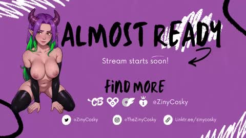 Ziny Cosky online show from September 29, 2025, 2:27 am