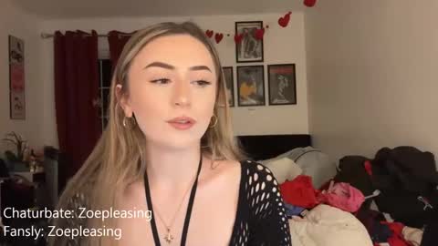 zoepleasing online show from February 10, 2026, 12:59 am