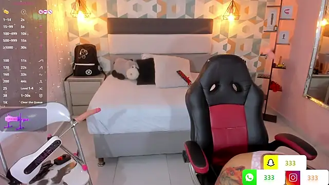 LIA ROUX1 online show from February 7, 2025, 2:40 am