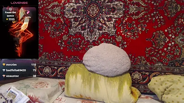 Sandra Carina online show from November 18, 2025, 10:14 pm