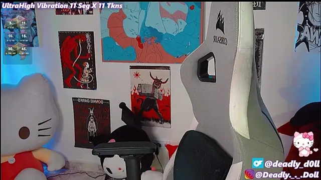 Snapshot of Deadly_Doll chatting on March 1, 2025, 10:53 pm Deadly Doll online show from March 1, 2025, 10:53 pm