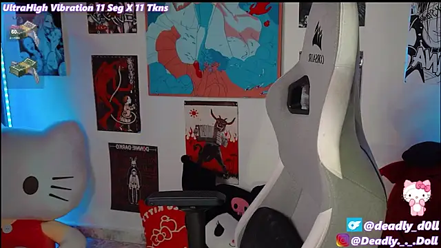 Snapshot of Deadly_Doll chatting on March 8, 2025, 9:40 pm Deadly Doll online show from March 8, 2025, 9:40 pm