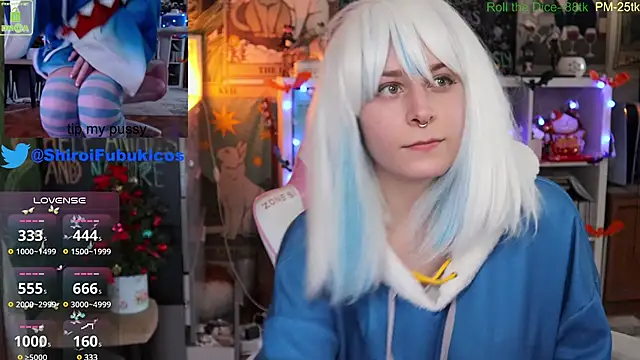 ShiroiFubuki online show from December 8, 2024, 7:47 am