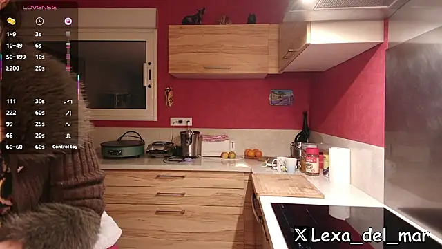 Lexa del mar online show from March 17, 2026, 8:23 pm