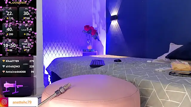 Anette  online show from January 9, 2025, 7:50 pm