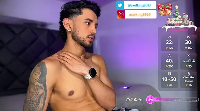 AxelKing1326 online show from December 24, 2024, 9:55 pm