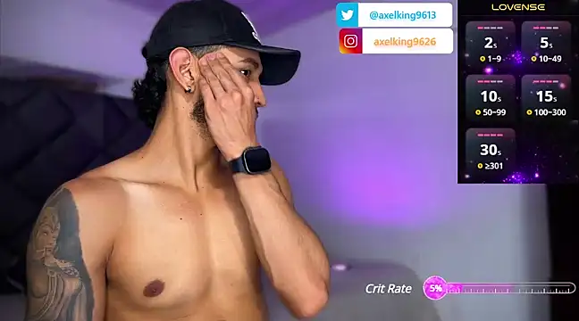 AxelKing1326 online show from January 21, 2025, 9:36 pm