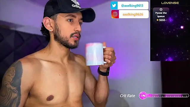 AxelKing1326 online show from January 23, 2025, 9:29 pm