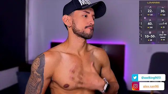 AxelKing1326 online show from September 30, 2025, 8:03 pm