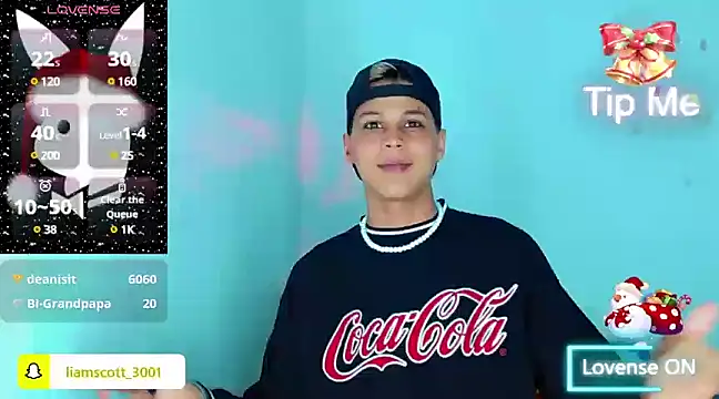 Liamscott  online show from December 22, 2024, 5:45 am