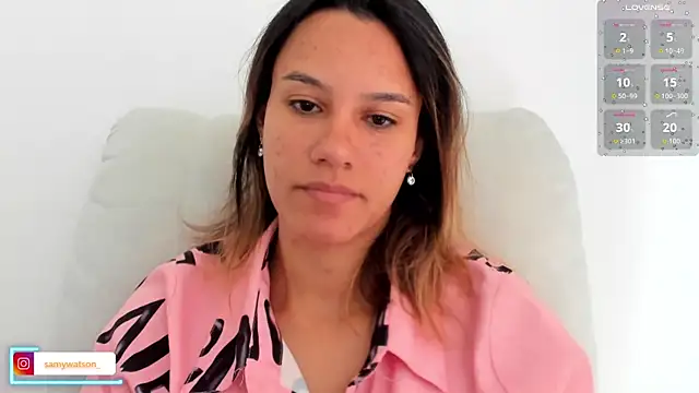 SamanthaWatson online show from July 18, 2026, 12:31 pm