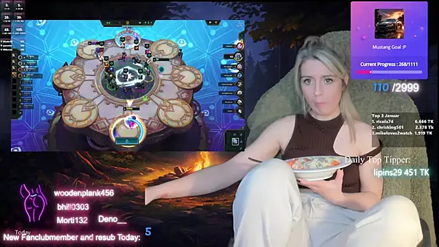 Lisaonthemoon online show from January 12, 2025, 2:56 am