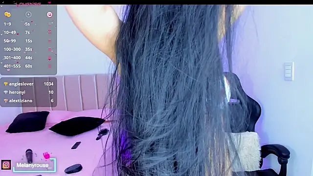 melanyrouse1 online show from February 9, 2025, 10:11 pm