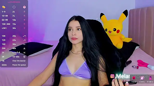 melanyrouse1 online show from October 20, 2025, 7:36 pm