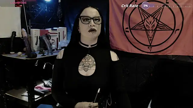 Evil Queen 666 online show from March 25, 2026, 6:52 am