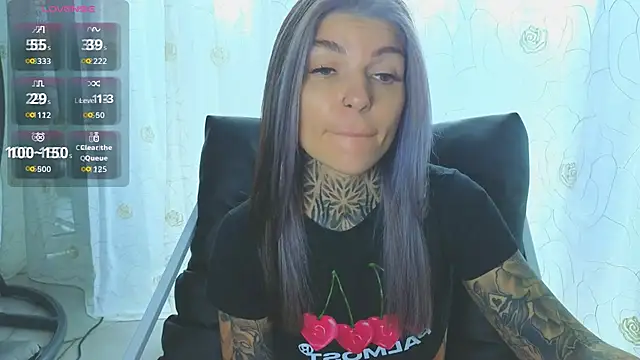 Snapshot of tattooedBabyy chatting on July 10, 2026, 9:12 am tattooedBabyy online show from July 10, 2026, 9:12 am