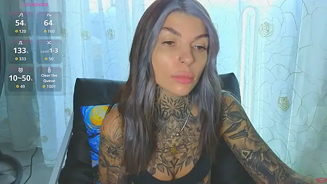 Snapshot of tattooedBabyy chatting on July 20, 2026, 8:50 am tattooedBabyy online show from July 20, 2026, 8:50 am