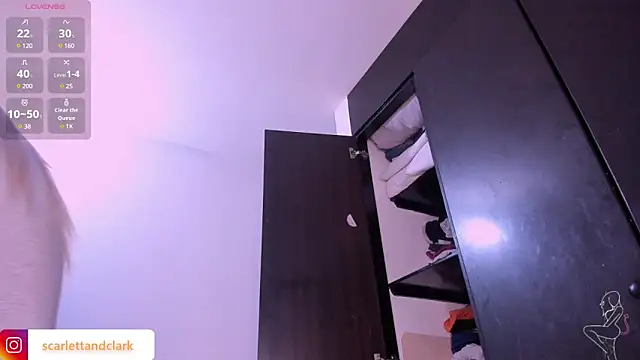 ScarlettAndClark online show from February 13, 2025, 12:57 am