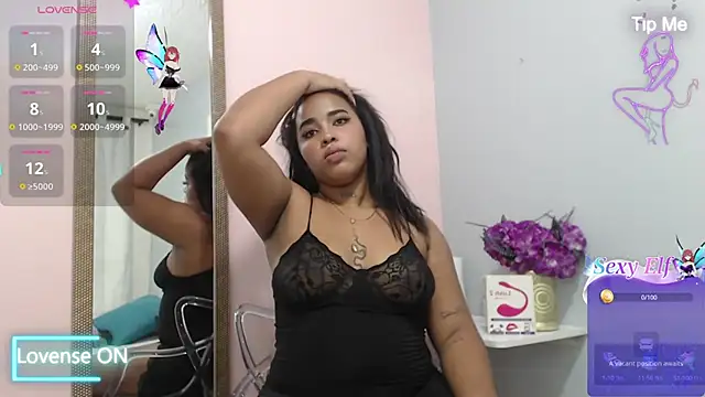 Snapshot of AichaBrown chatting on February 25, 2025, 12:14 am AichaBrown online show from February 25, 2025, 12:14 am