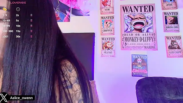 Aliceowenn online show from February 19, 2026, 6:59 pm