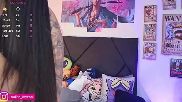 Aliceowenn online show from March 6, 2026, 6:04 pm