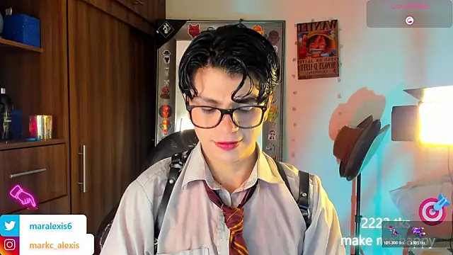 marckalexis online show from April 21, 2026, 11:16 am