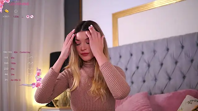 EvaWarenn online show from October 16, 2025, 3:40 am