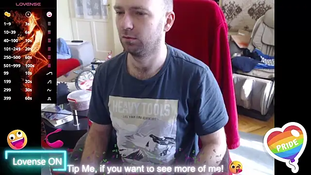 RealManHaveHairy online show from March 9, 2025, 9:35 am