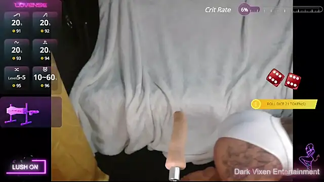 DarkVixenEnt online show from March 7, 2025, 7:38 pm