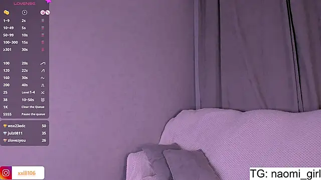 Naomi Girly online show from December 17, 2024, 9:05 pm