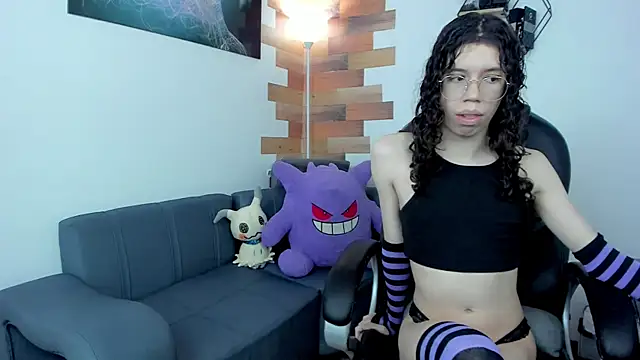 Angel Dust18 online show from February 25, 2025, 8:09 pm