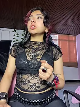 Snapshot of _Gothiccbitch_ chatting on February 9, 2025, 10:11 pm Gothiccbitch online show from February 9, 2025, 10:11 pm