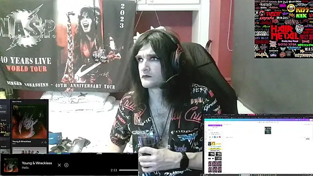 Snapshot of Rocker_Assassin66630 chatting on May 22, 2026, 11:43 pm Rocker Assassin66630 online show from May 22, 2026, 11:43 pm