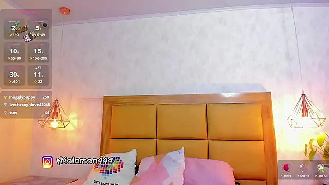 LARSONMIA online show from March 15, 2025, 6:32 pm