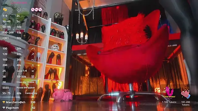 MistressAndre online show from February 23, 2025, 6:56 pm