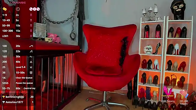 MistressAndre online show from October 4, 2025, 9:13 pm