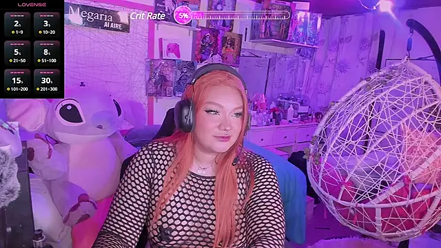 MegariaB online show from March 15, 2025, 4:02 am