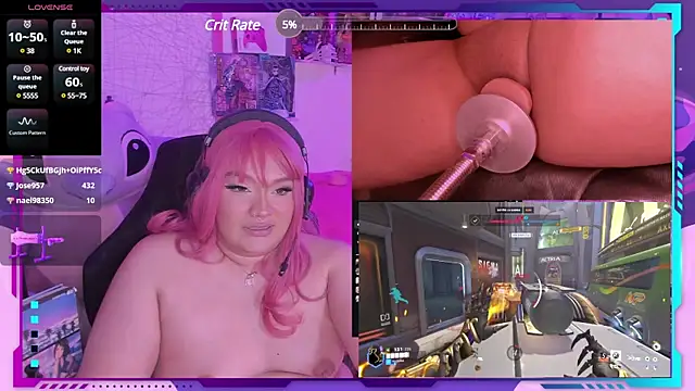 MegariaB online show from March 16, 2025, 7:48 am