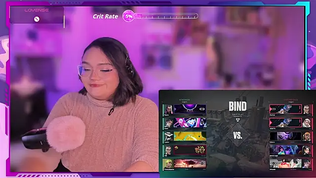 MegariaB online show from December 5, 2025, 4:10 am