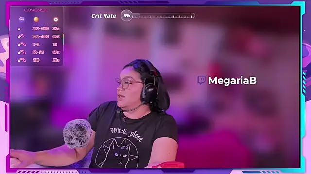 MegariaB online show from April 20, 2026, 4:37 am