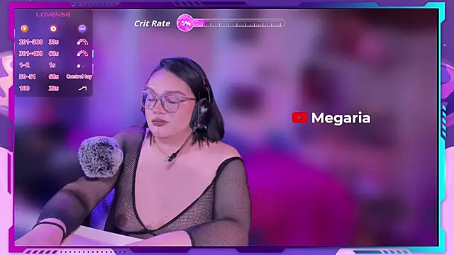 MegariaB online show from April 24, 2026, 4:26 am