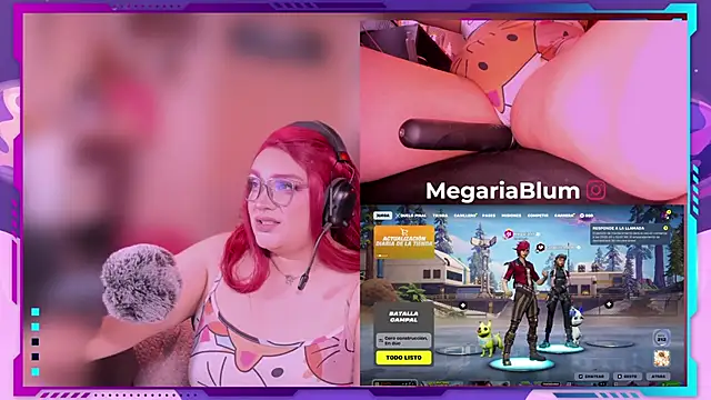 Snapshot of MegariaB chatting on May 14, 2026, 5:03 am MegariaB online show from May 14, 2026, 5:03 am