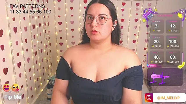 Mellyparker  online show from April 23, 2026, 4:09 pm