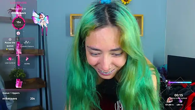 Erika Stevens online show from October 5, 2025, 4:38 pm