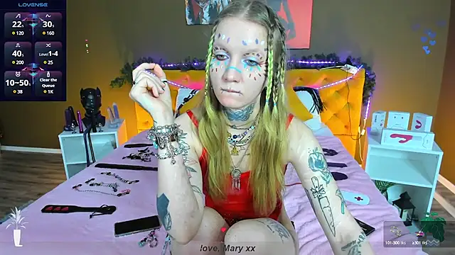 Snapshot of Mary_Xextra chatting on January 15, 2025, 1:02 am Mary Xextra online show from January 15, 2025, 1:02 am