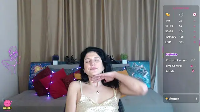 Alianna Solo Kisses online show from March 20, 2025, 3:25 pm