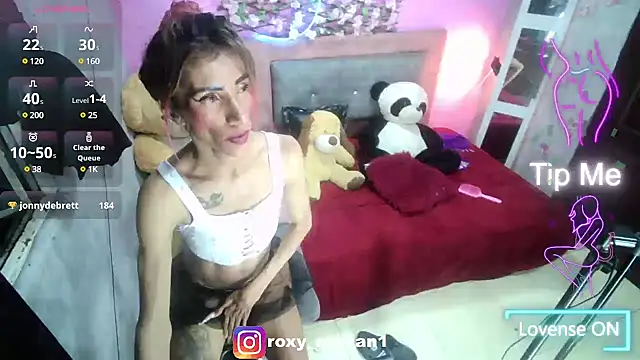 roxy roxxan online show from March 1, 2025, 2:26 am