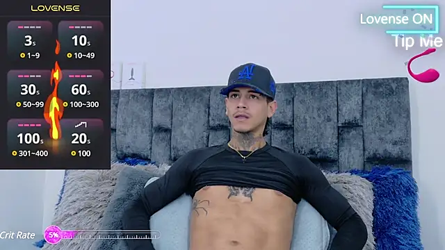 JAYCOB00 online show from February 1, 2025, 9:40 pm