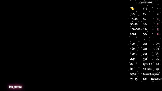 iris torrez  online show from November 13, 2025, 3:55 pm